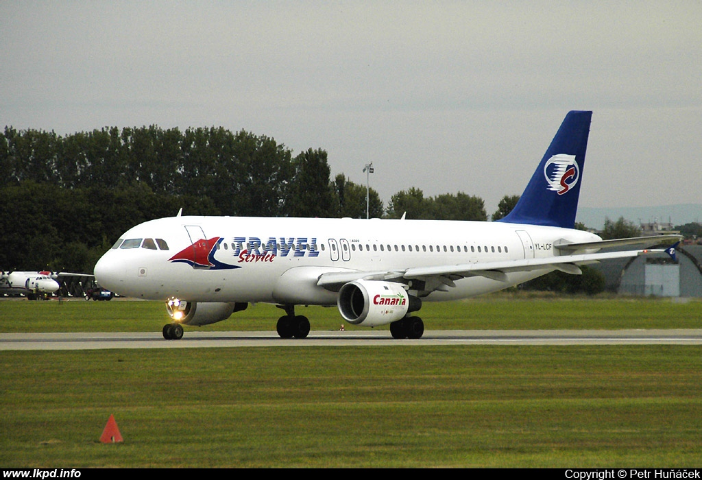 Travel Service – Airbus A320-212 YL-LCF
