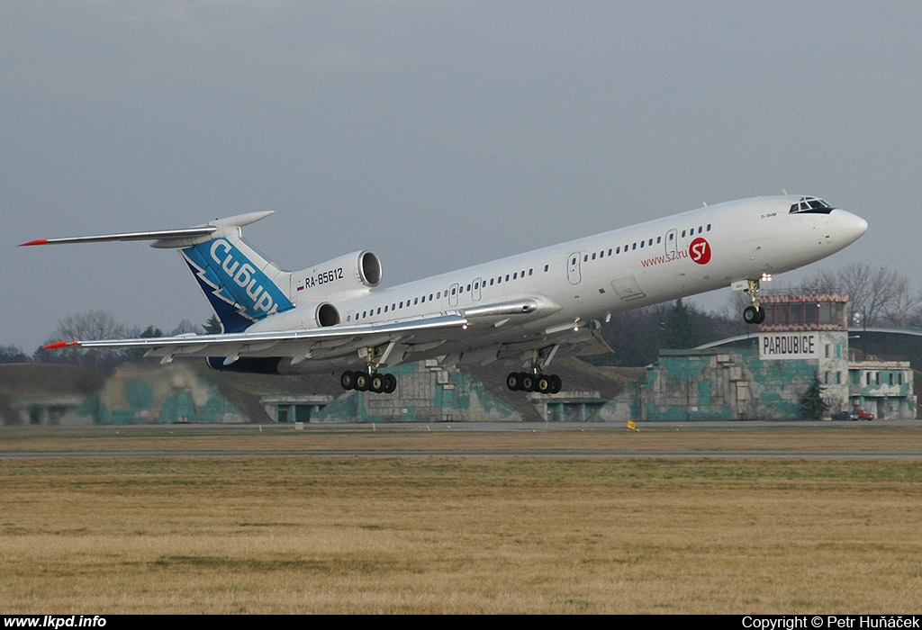 S7 - Siberia Airlines – Tupolev TU-154M RA-85612