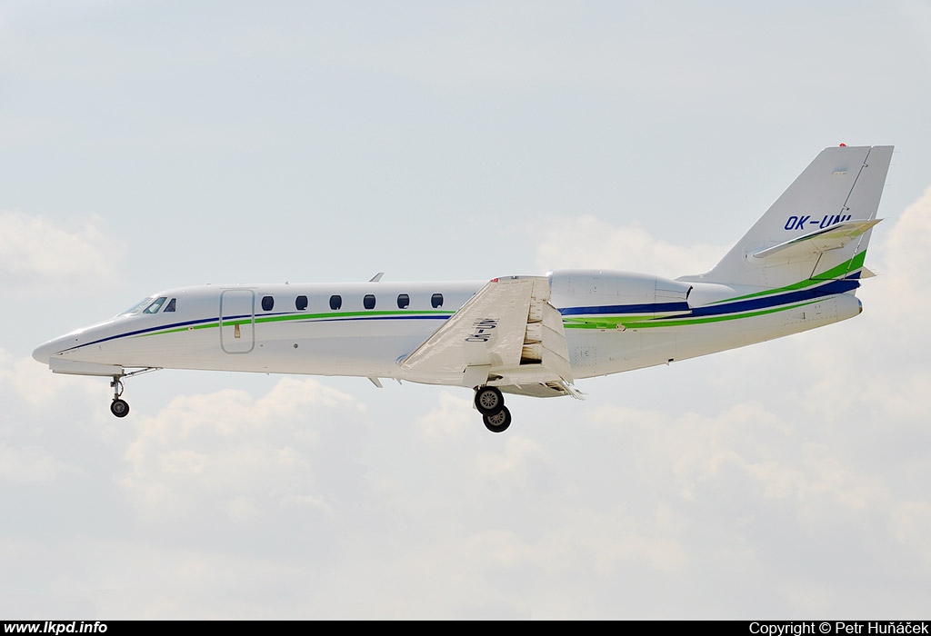Travel Service – Cessna 680 Citation Sovereign OK-UNI