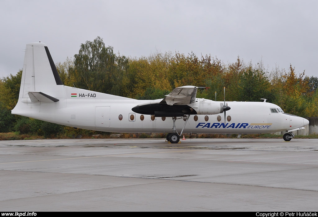 Farnair Europe – Fokker F-27-500 Friendship HA-FAD