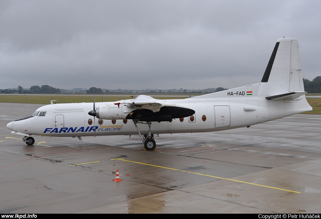 Farnair Europe – Fokker F-27-500 Friendship HA-FAD