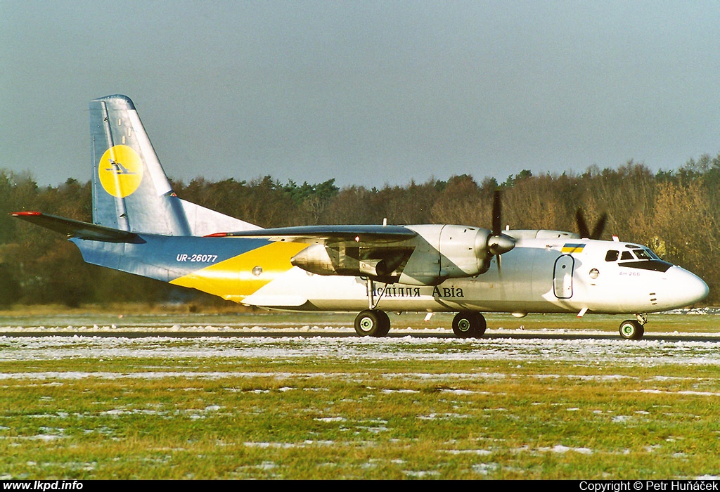 Podillia Avia – Antonov AN-26B UR-26077
