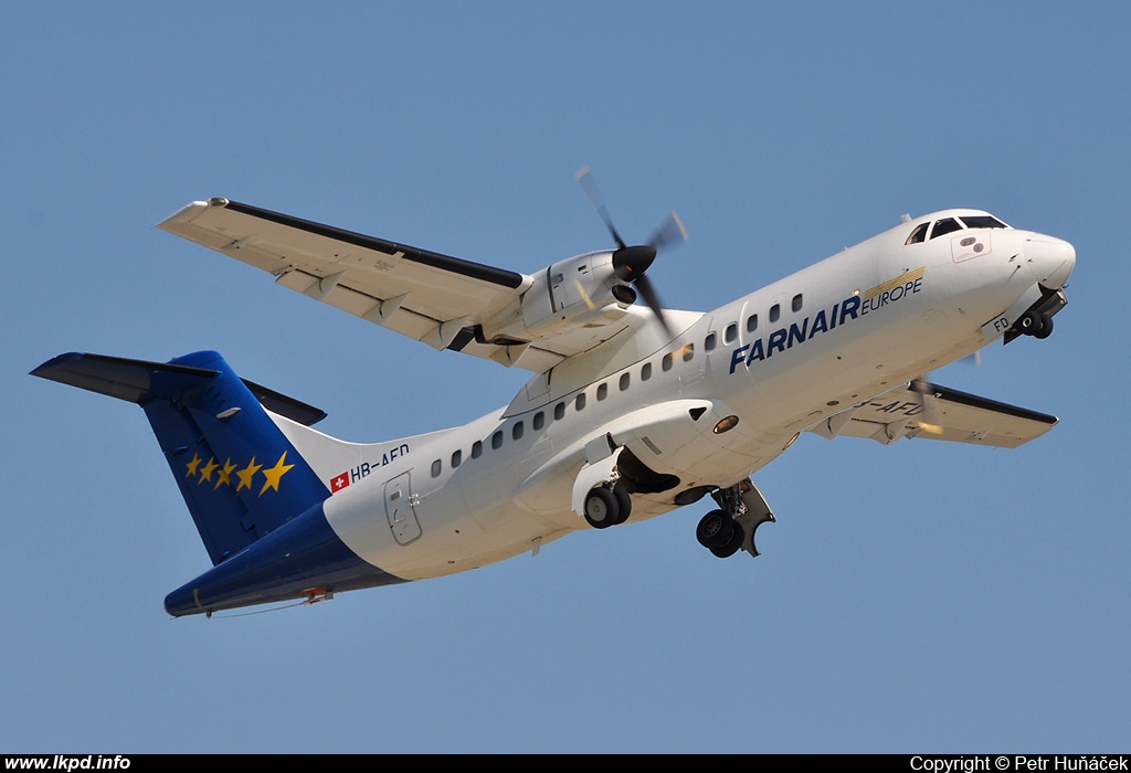 Farnair Europe – ATR ATR-42-320 HB-AFD