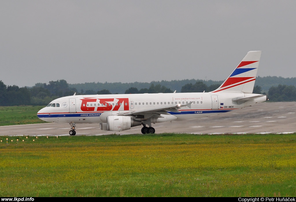 SA Czech Airlines – Airbus A319-112 OK-MEK