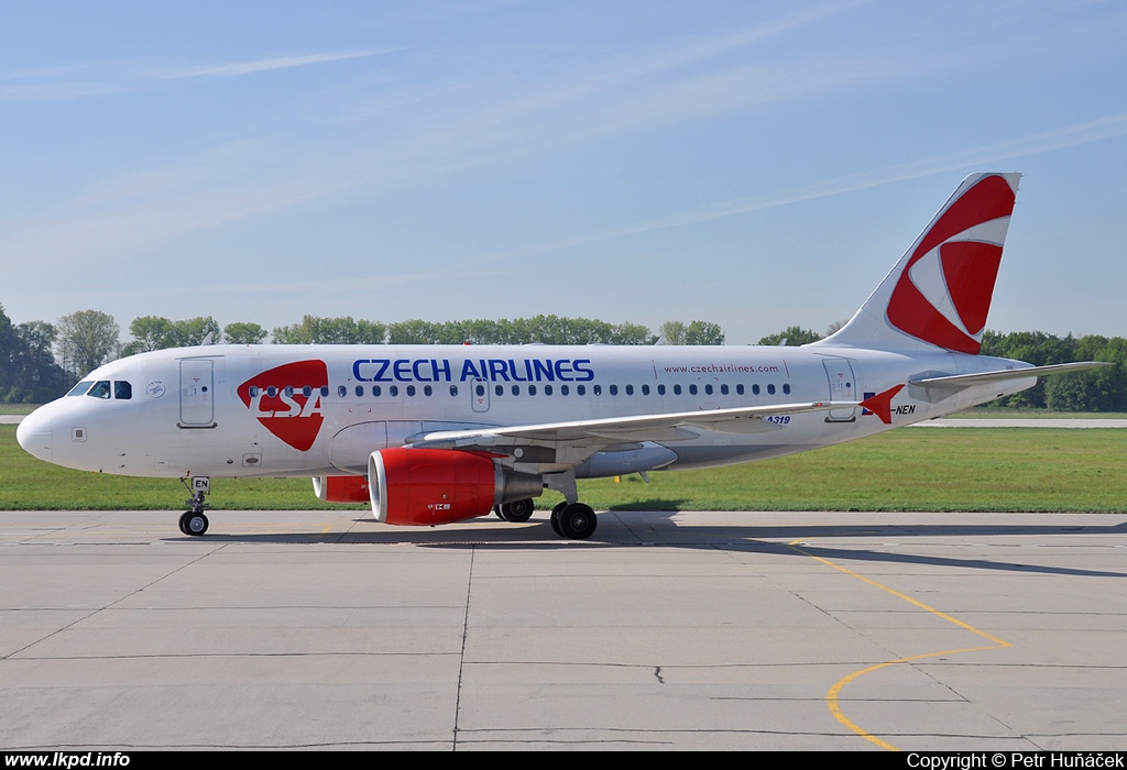 SA Czech Airlines – Airbus A319-112 OK-NEN