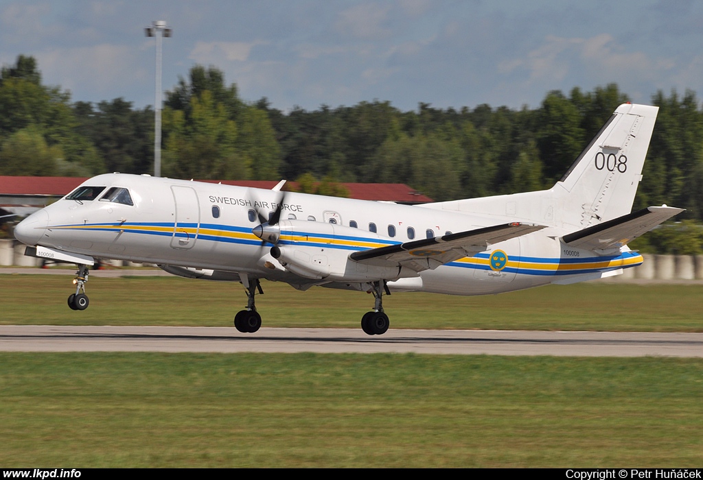 Sweden Air Force – Saab SF-340B (OS100) 100008