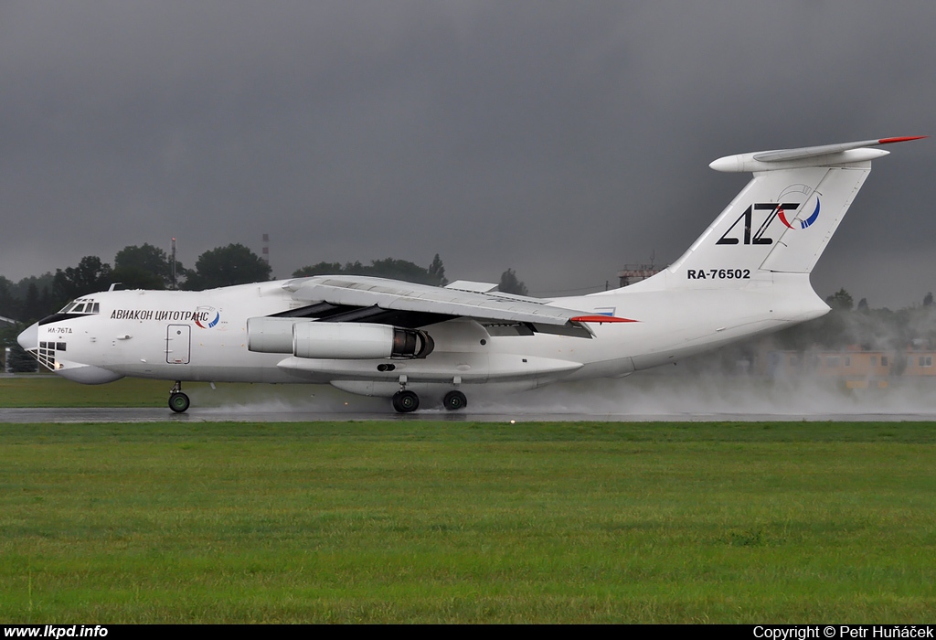 Aviacon Zitotrans – Iljuin IL-76TD RA-76502