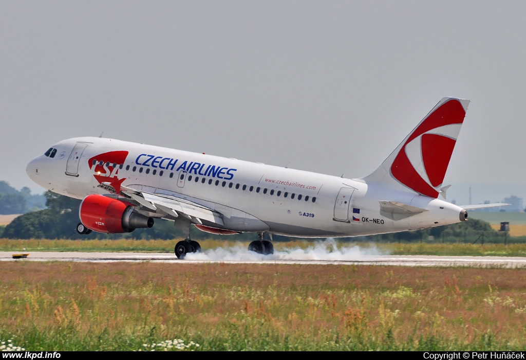SA Czech Airlines – Airbus A319-112 OK-NEO