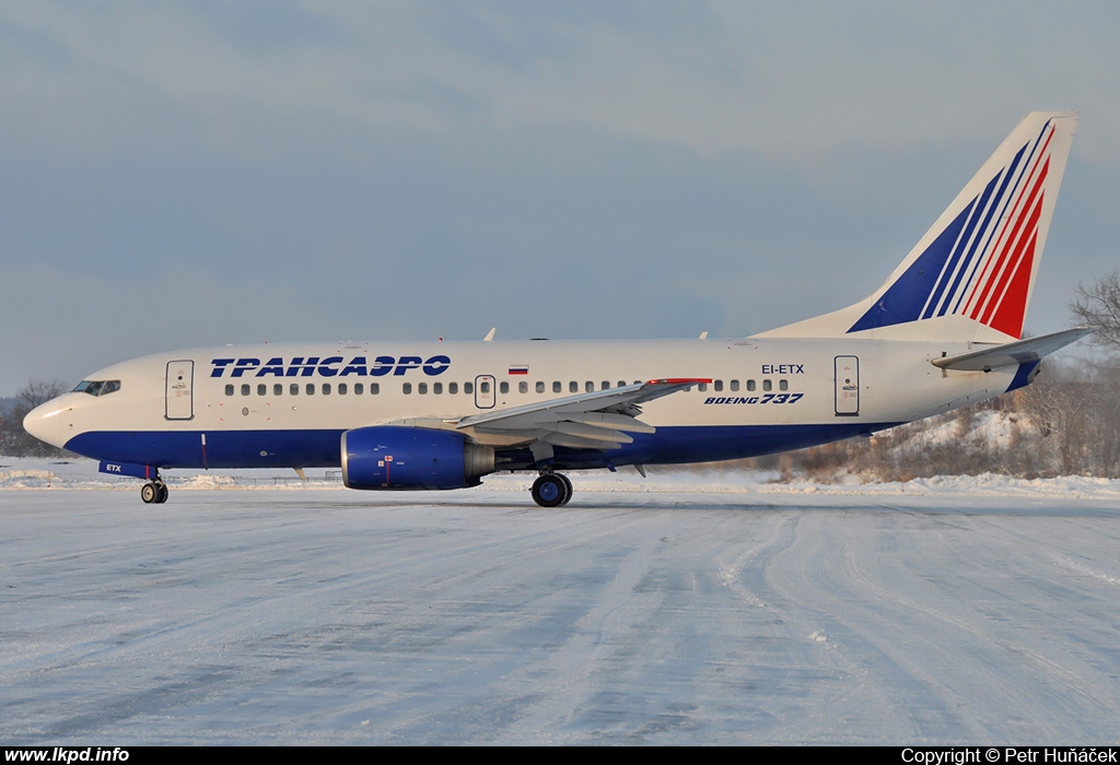 Transaero Airlines – Boeing B737-7Q8 EI-ETX