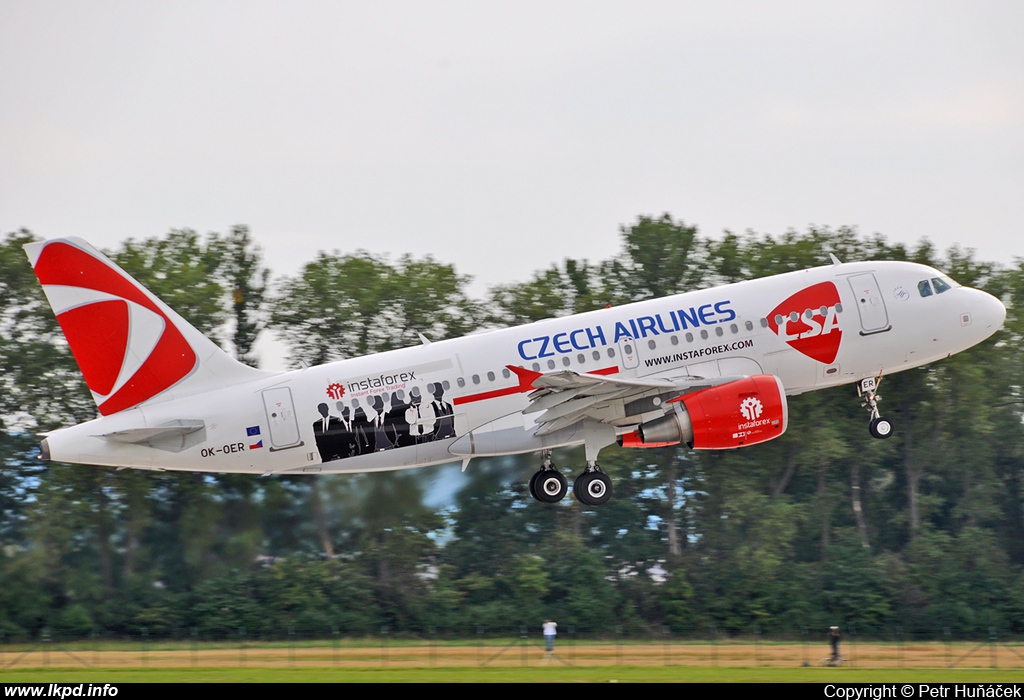 SA Czech Airlines – Airbus A319-112 OK-OER