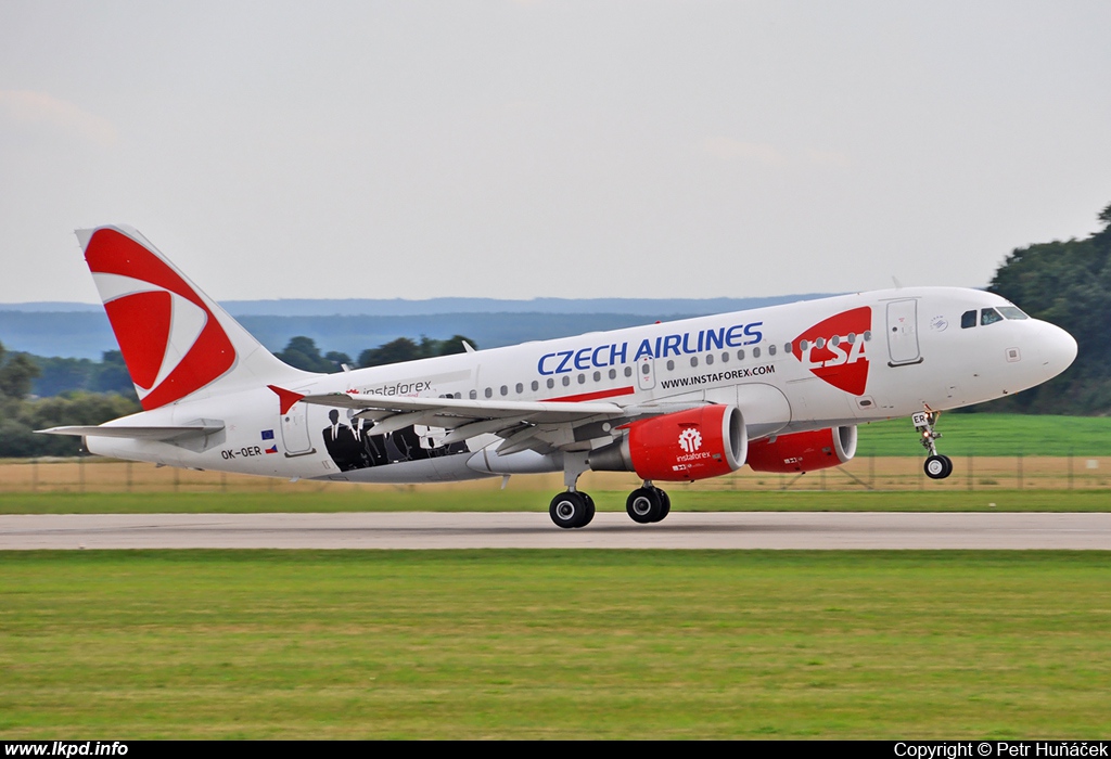 SA Czech Airlines – Airbus A319-112 OK-OER