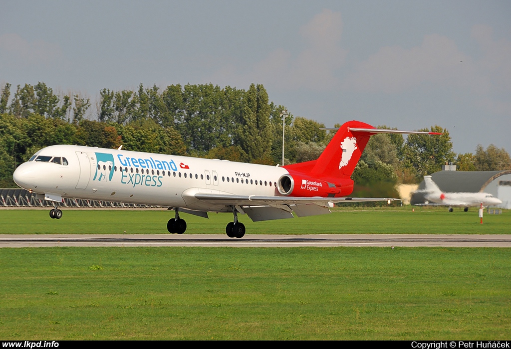 Greenlad Express – Fokker 100 PH-MJP