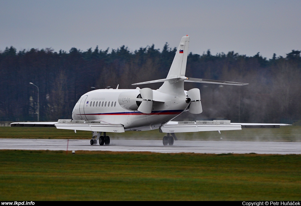 SLOVENIA AIR FORCE – Dassault Aviation Falcon 2000EX L1-01