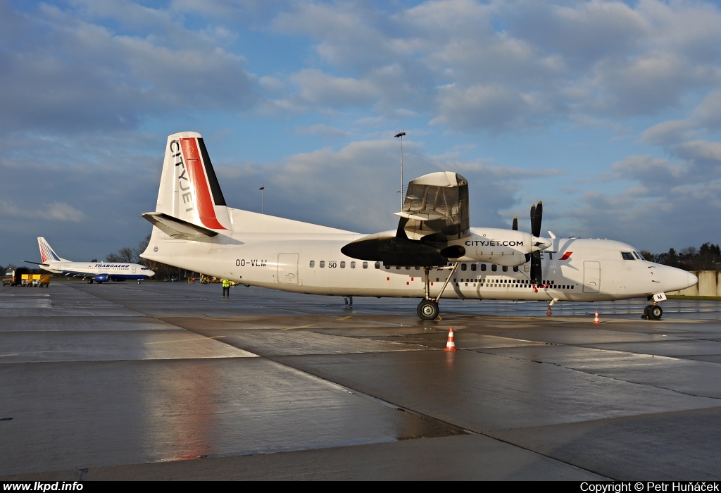 CityJet – Fokker 50 OO-VLM