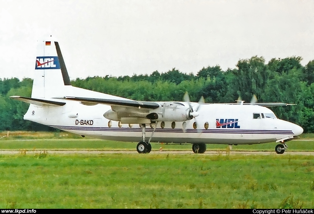 WDL – Fokker F-27-600 D-BAKD