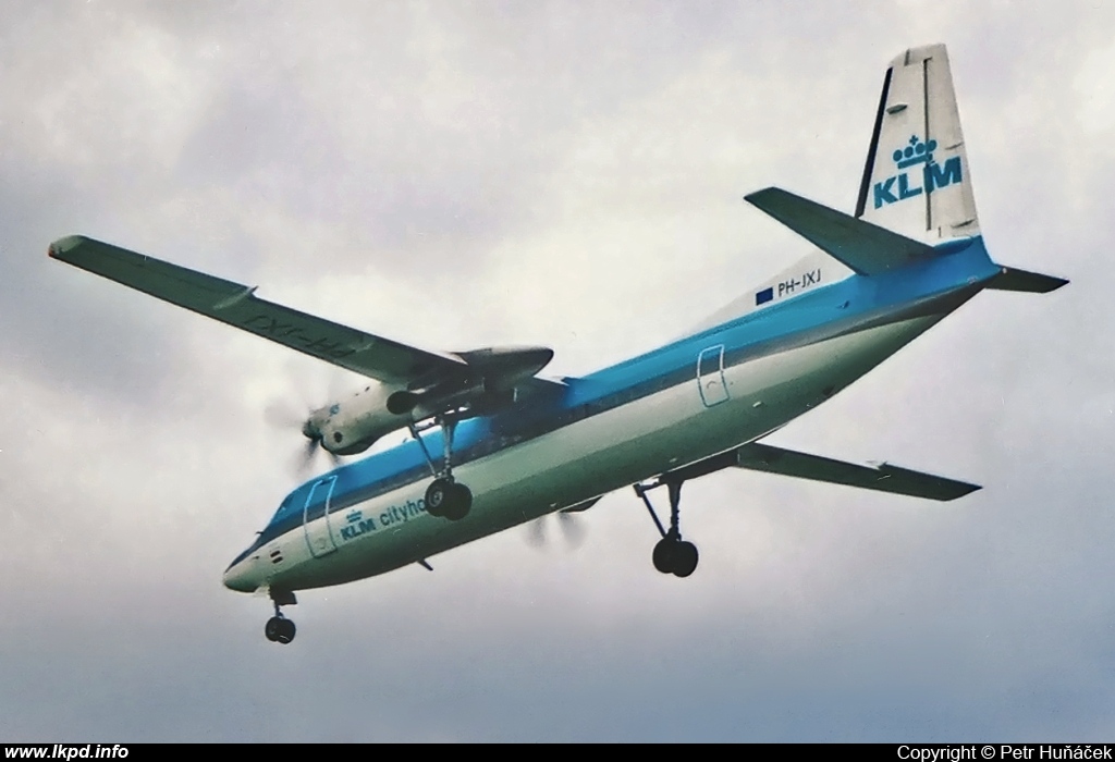 KLM Cityhopper – Fokker 50 PH-JXJ