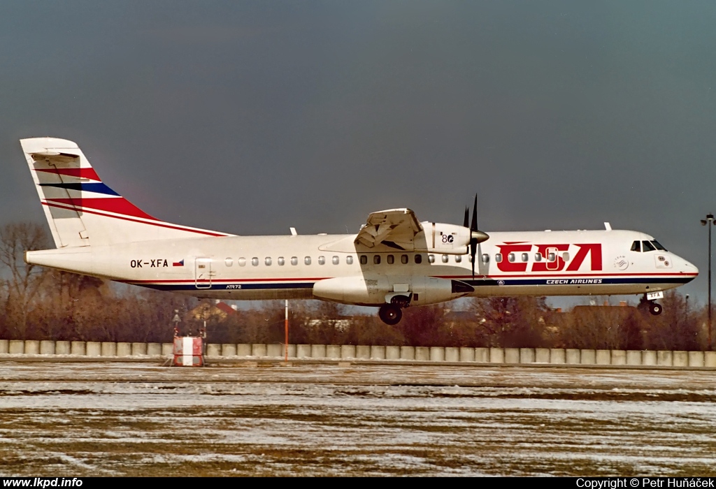 SA Czech Airlines – ATR ATR-72-202 OK-XFA
