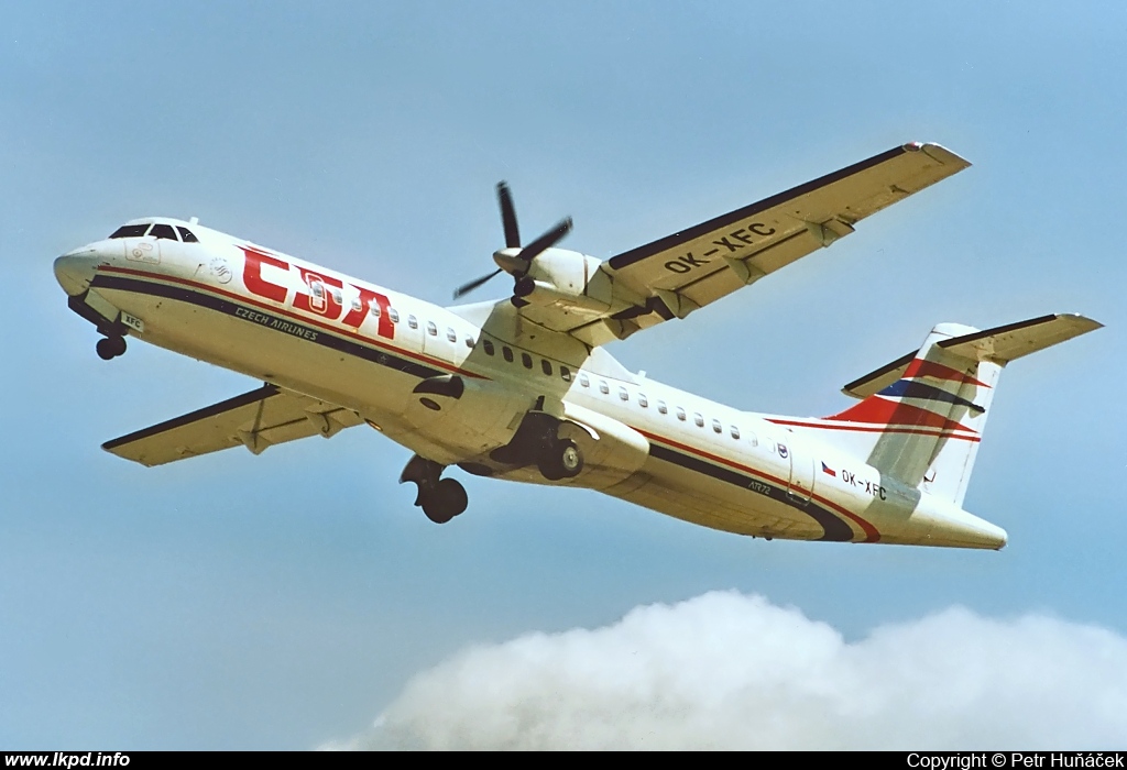 SA Czech Airlines – ATR ATR-72-202 OK-XFC