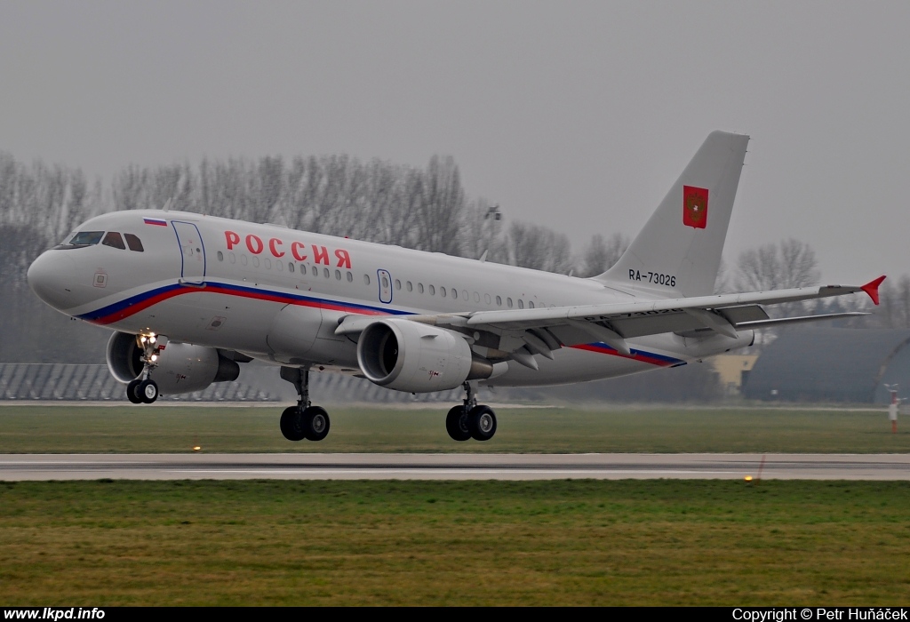 Rossia – Airbus A319-115 (CJ) RA-73026
