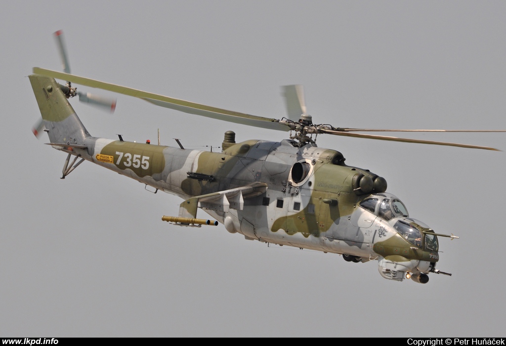 Czech Air Force – Mil Mi-24V 7355