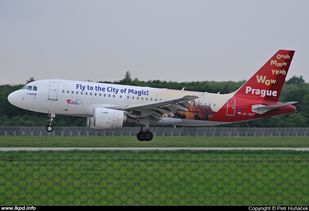 SA Czech Airlines – Airbus A319-112 OK-NEP