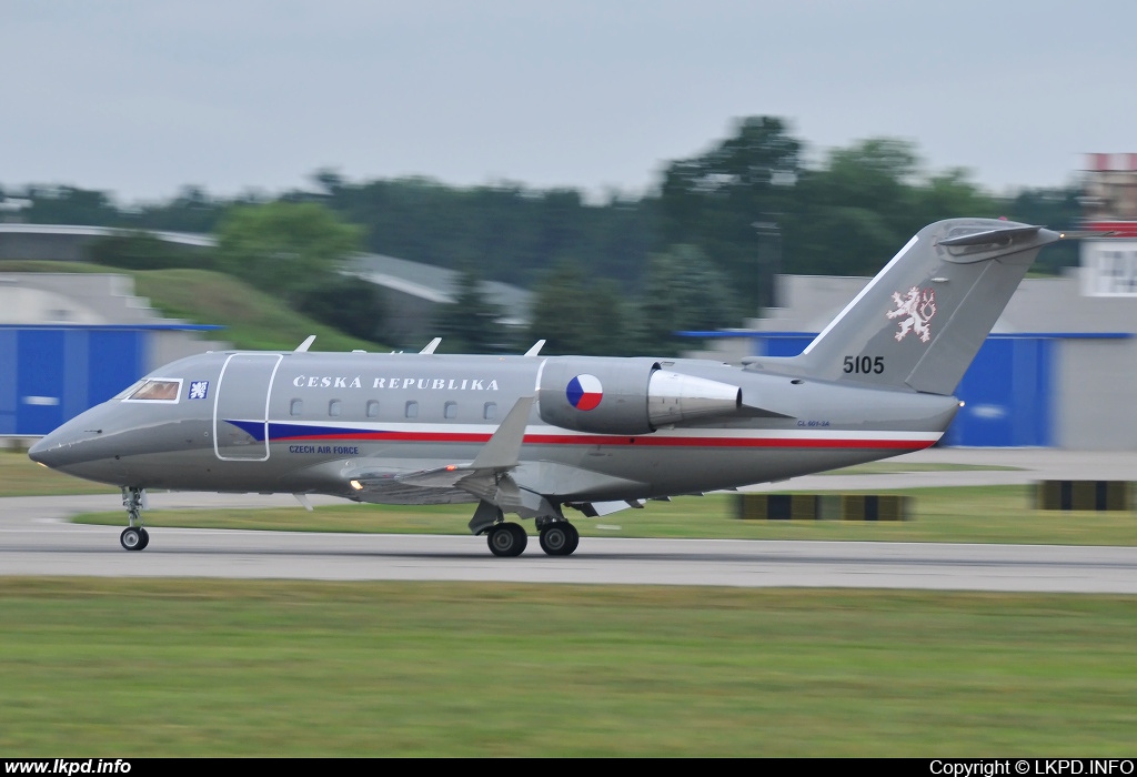 Czech Air Force – Canadair CL-600-2B16 Challenger 601-3A  5105