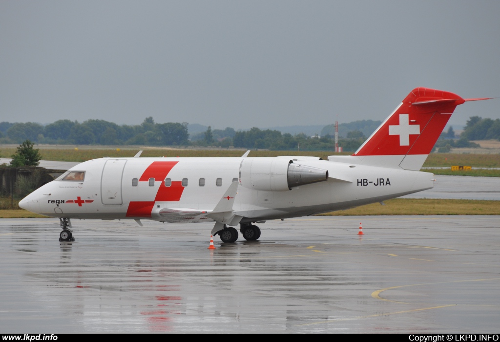 REGA - Swiss Air Ambulance – Canadair CL-600-2B16 Challenger 604  HB-JRA