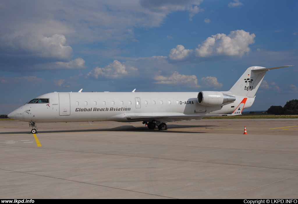 Global Reach Aviation – Canadair CRJ-200LR D-AGRA