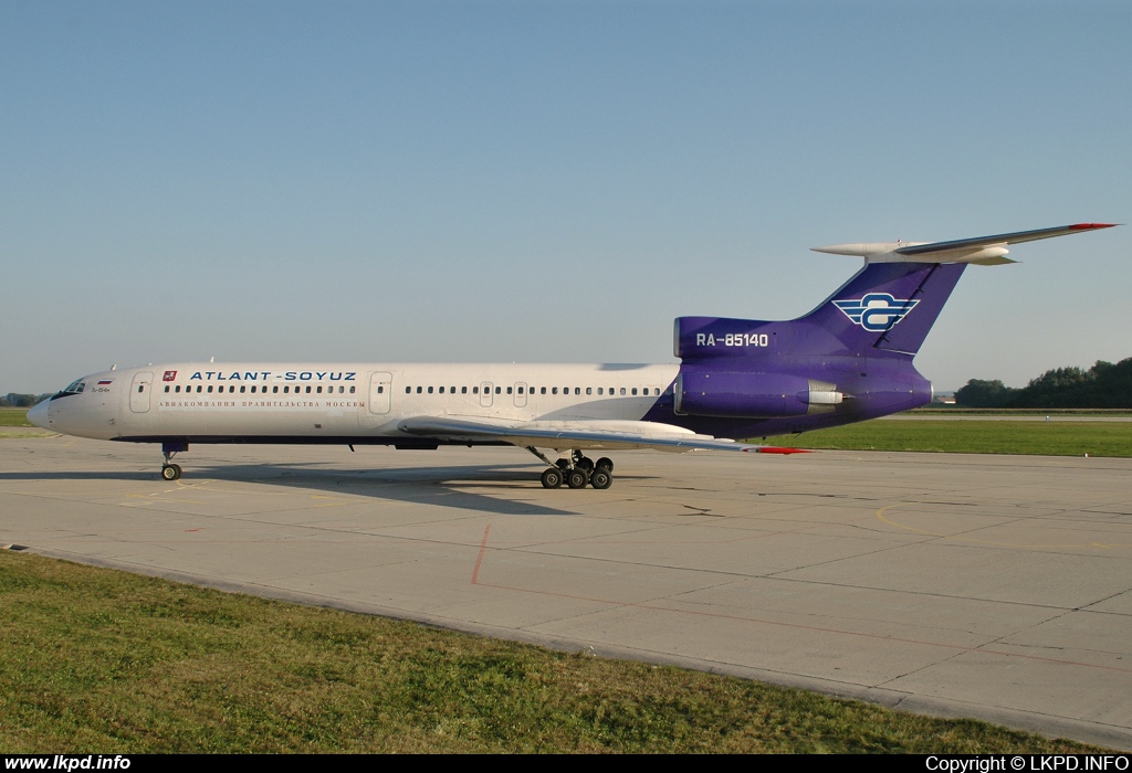 Atlant - Soyuz Airlines – Tupolev TU-154M RA-85140