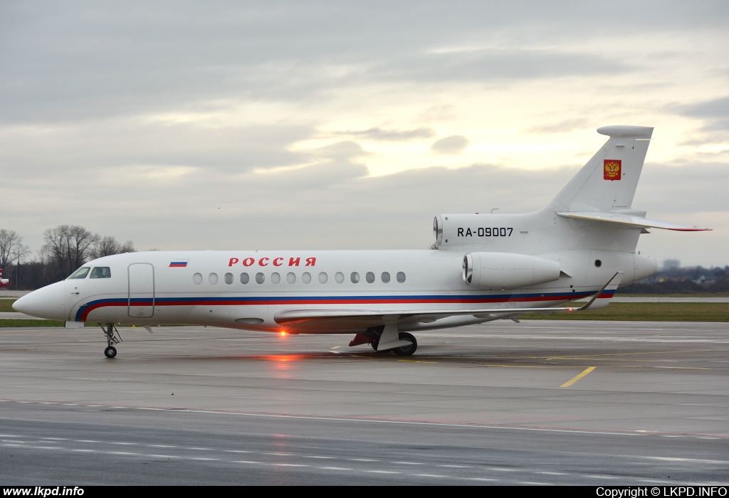 Rossia – Dassault Aviation Falcon 7X RA-09007