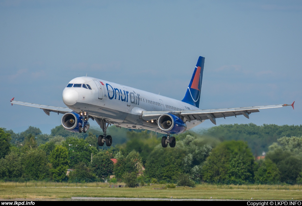 Onur Air – Airbus A321-231 TC-OBK