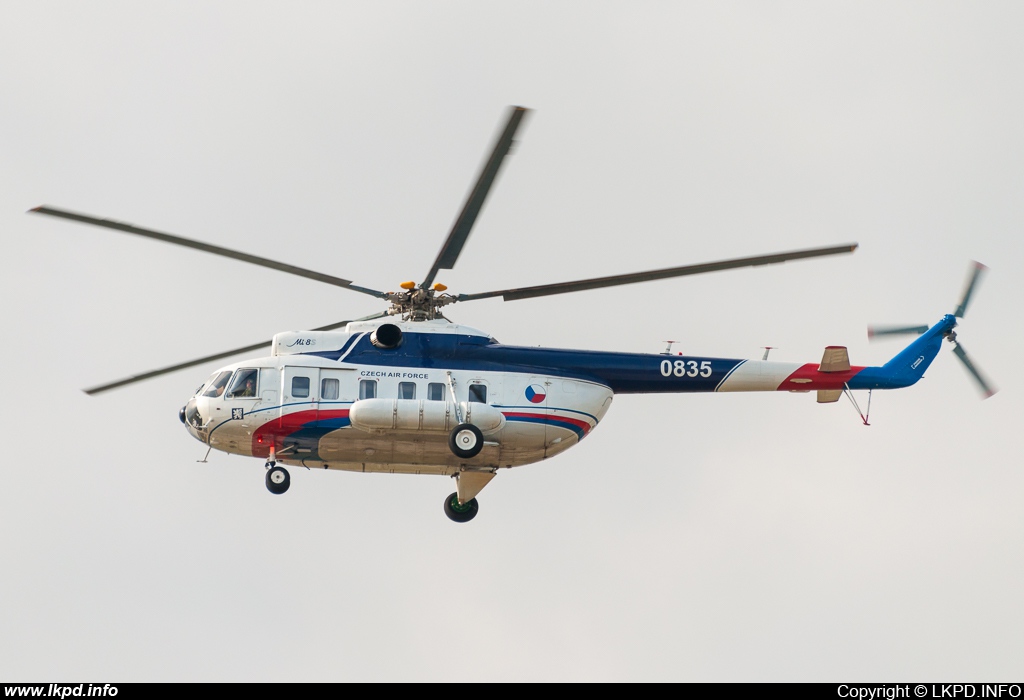 Czech Air Force – Mil Mi-8P 0835