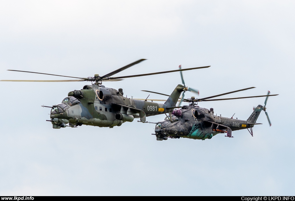 Czech Air Force – Mil Mi-35 0981
