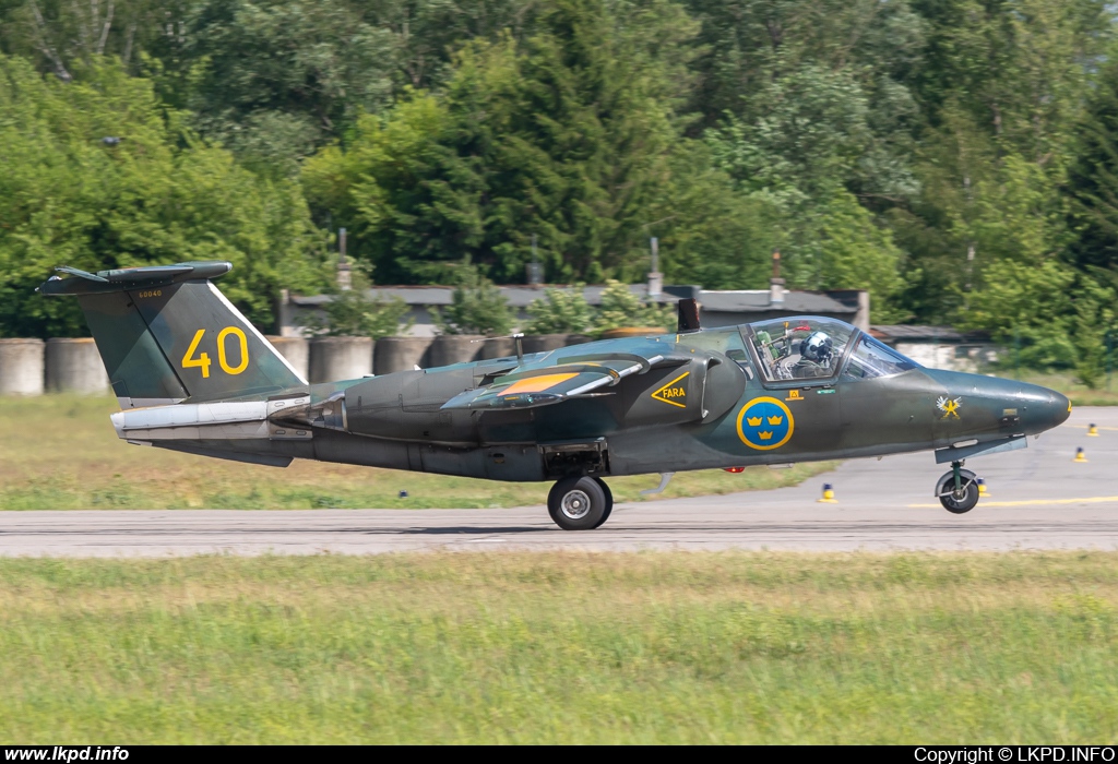 Sweden Air Force – Saab Sk60A (105) 40