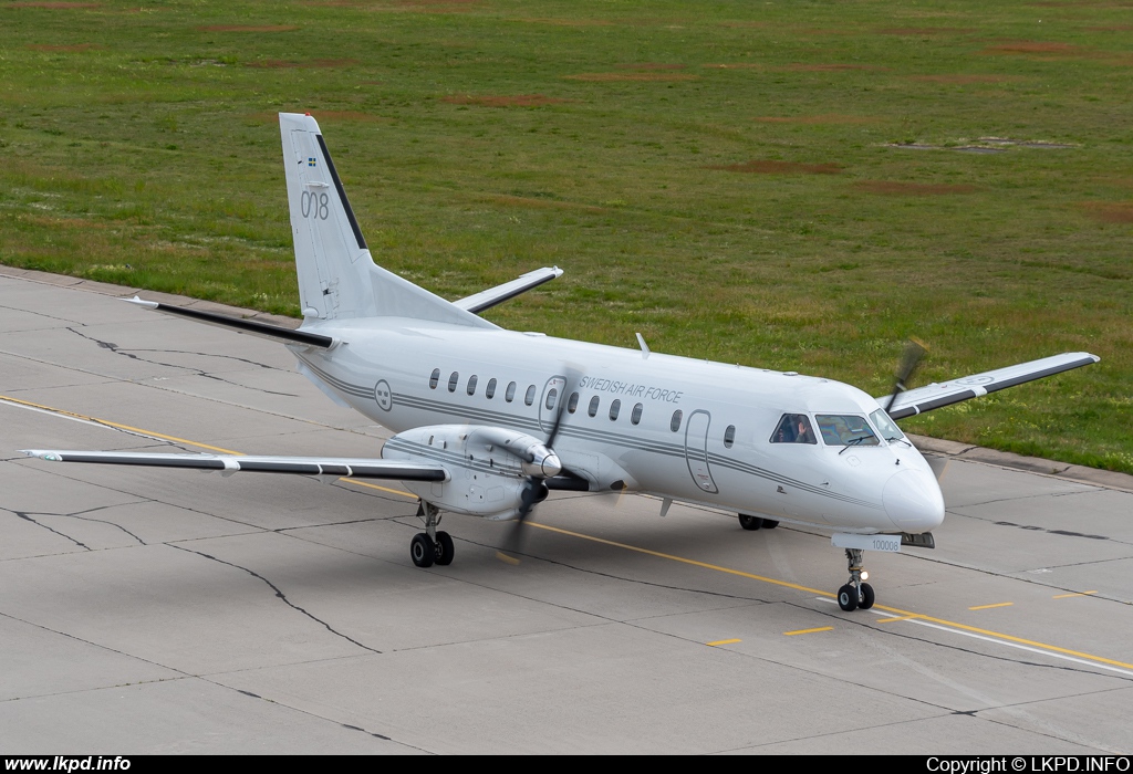 Sweden Air Force – Saab SF-340B 100008