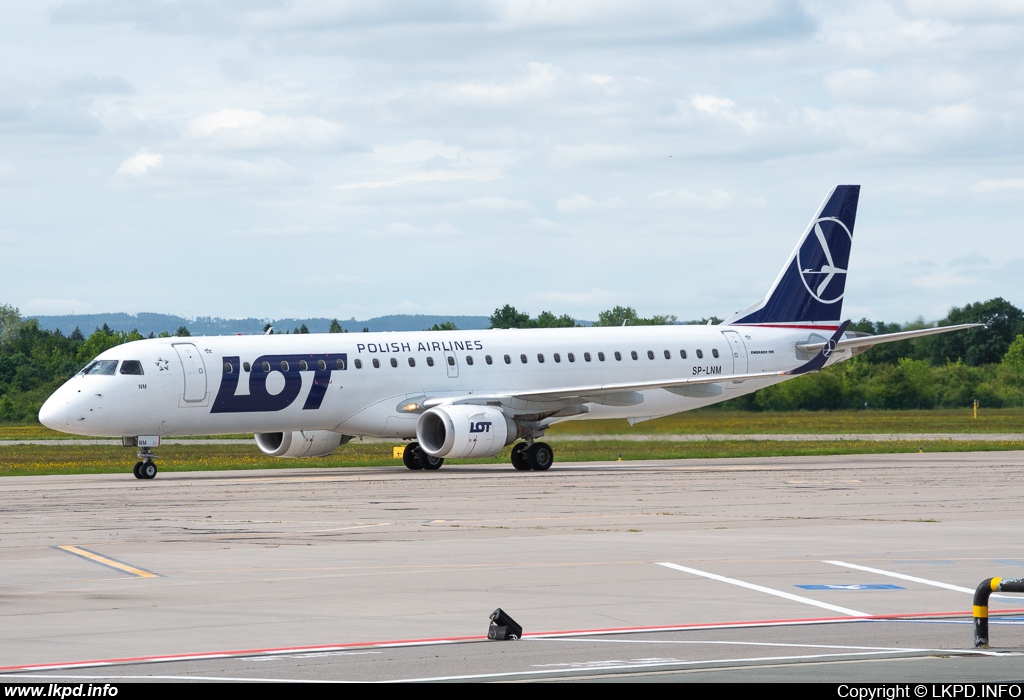 LOT – Embraer ERJ-190-100IGW 190AR SP-LNM