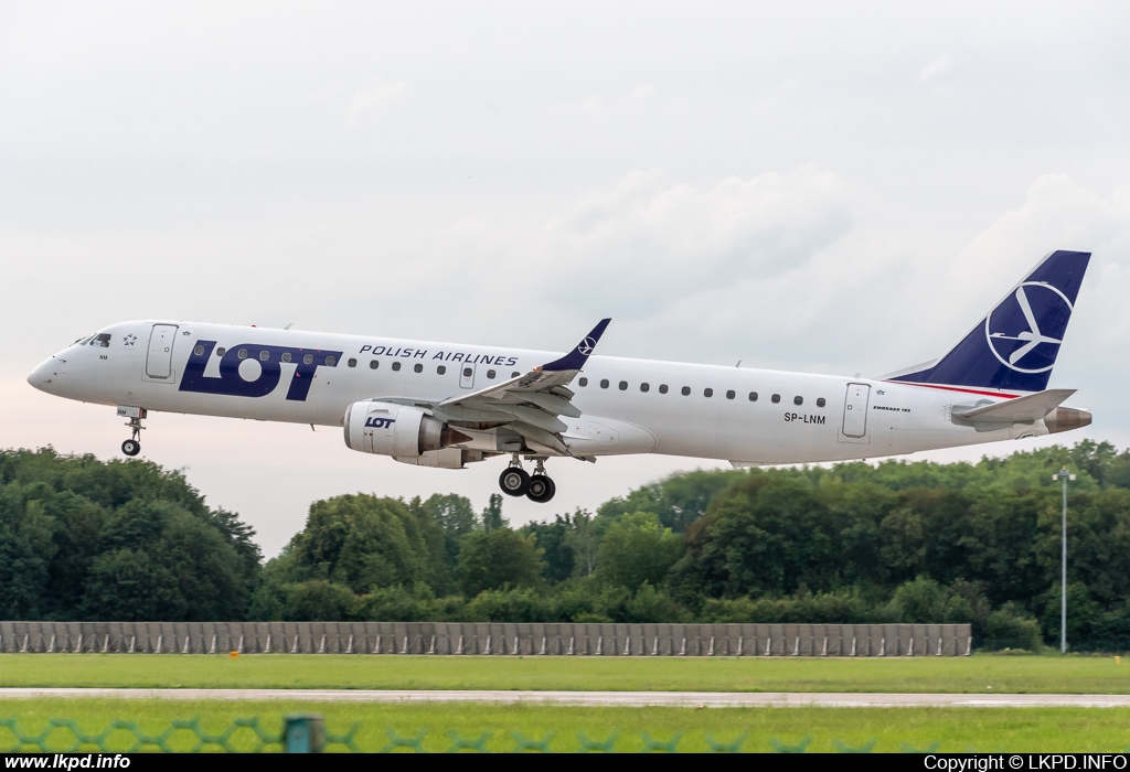 LOT – Embraer ERJ-190-100IGW 190AR SP-LNM