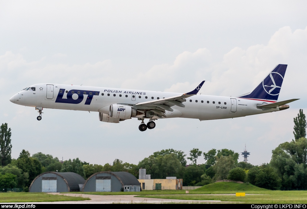 LOT – Embraer ERJ-190-100IGW 190AR SP-LNM