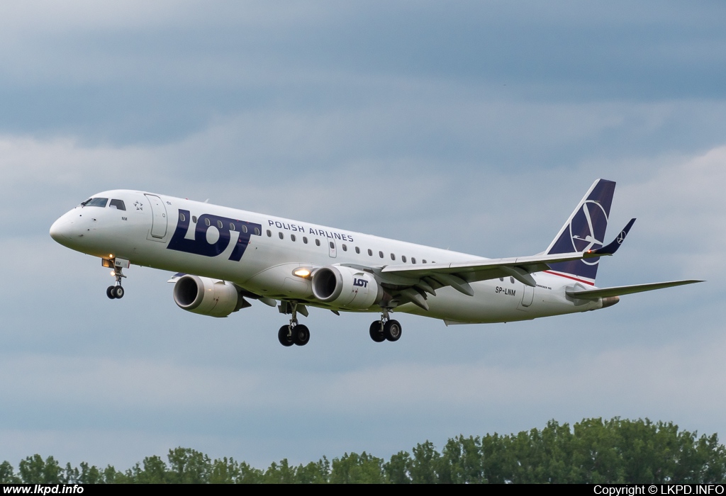 LOT – Embraer ERJ-190-100IGW 190AR SP-LNM