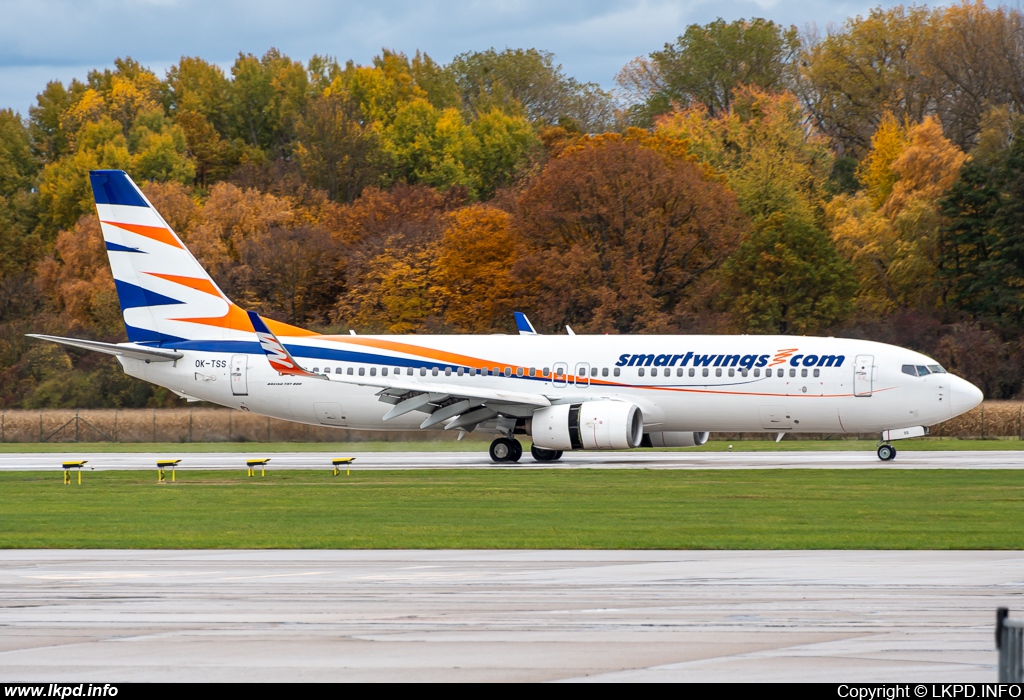 Smart Wings – Boeing B737-81M OK-TSS