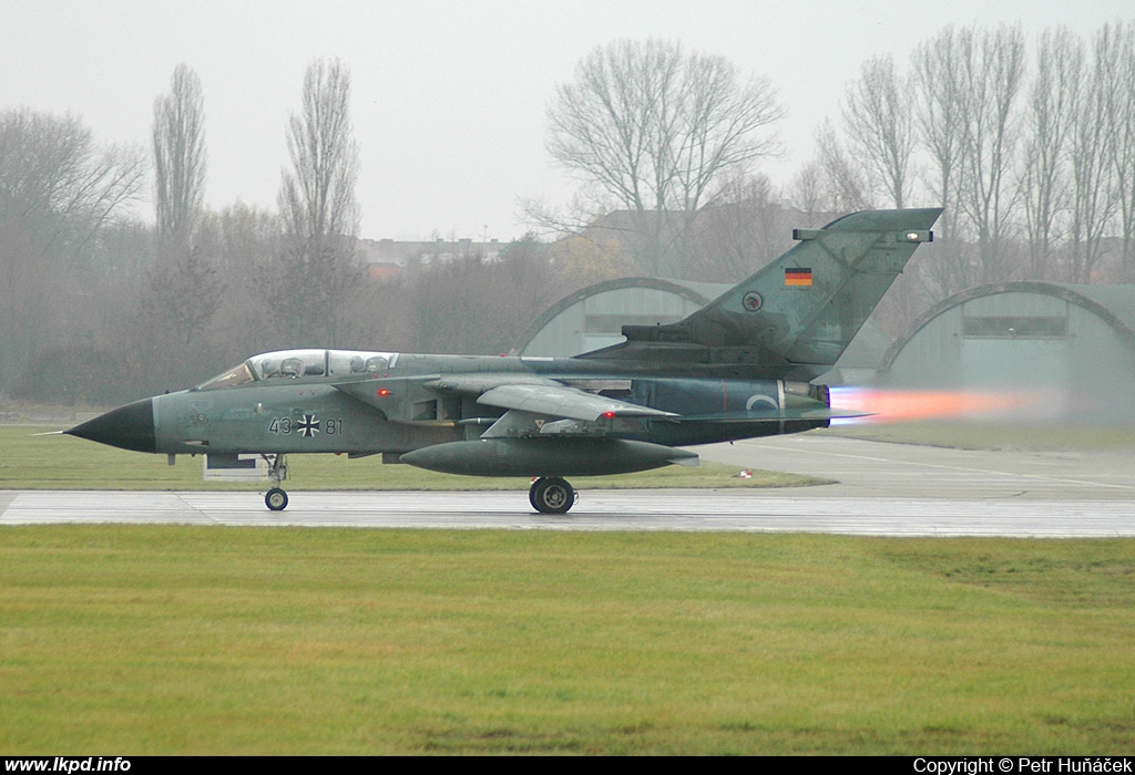 Germany Air Force – Panavia Tornado IDS 43+81