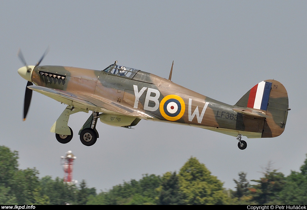 UK Air Force - RAF – Hawker Mk2C Hurricane LF363