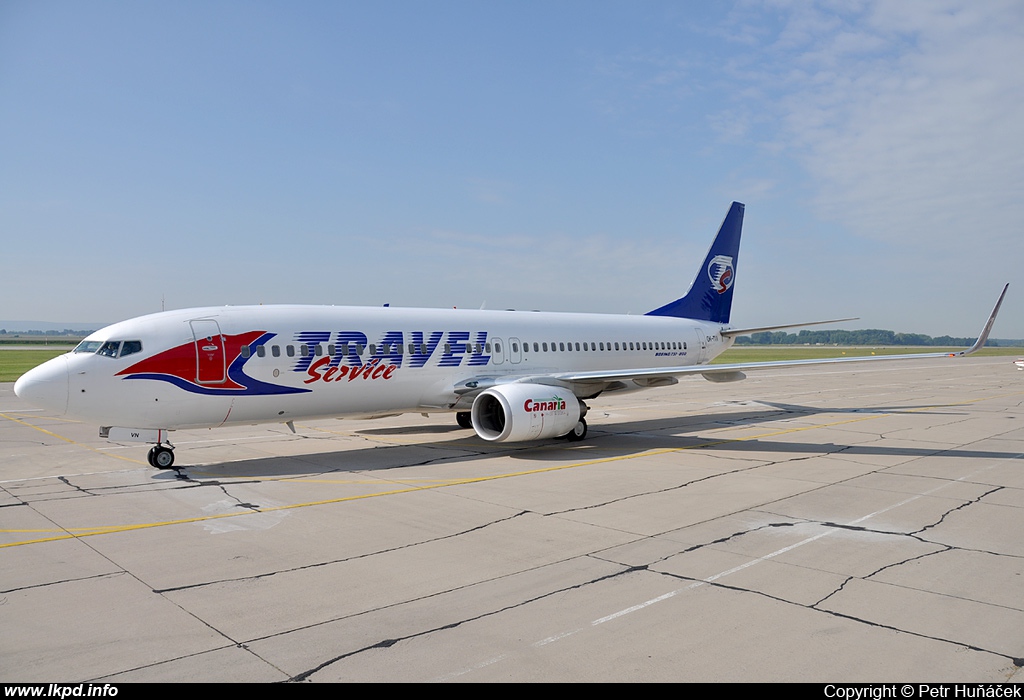 Travel Service – Boeing B737-8BK OK-TVN
