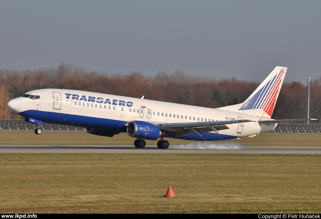 Transaero Airlines – Boeing B737-4S3 EI-CXK