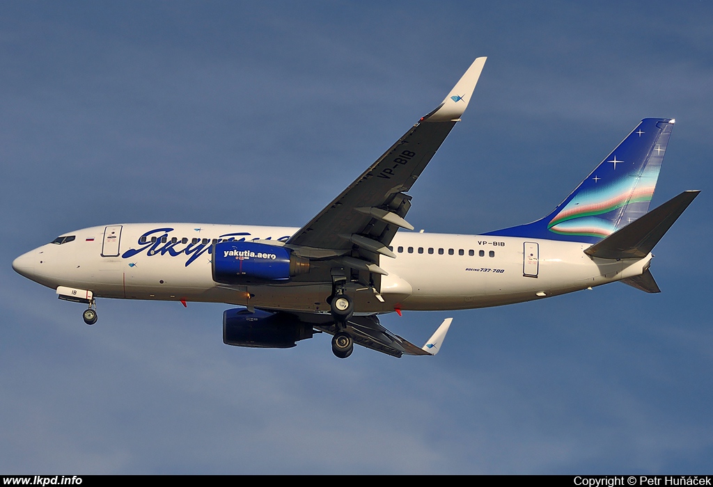 Yakutia – Boeing B737-7Q8 VP-BIB