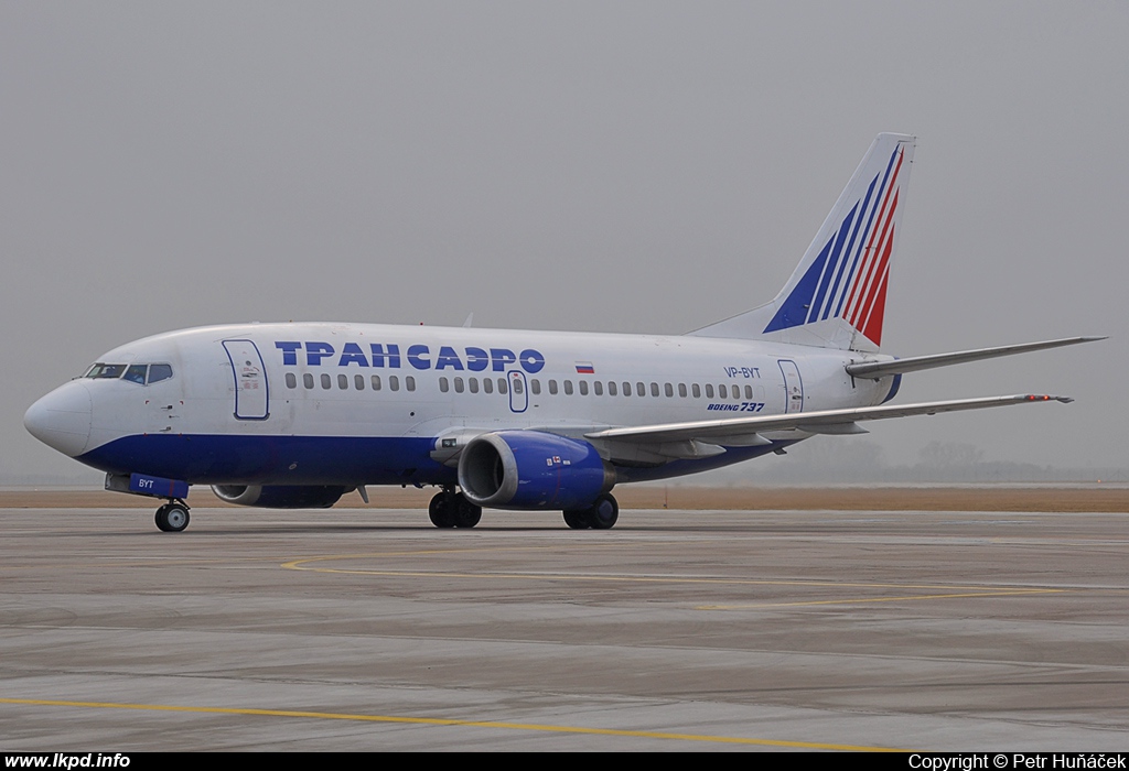 Transaero Airlines – Boeing B737-524 VP-BYT
