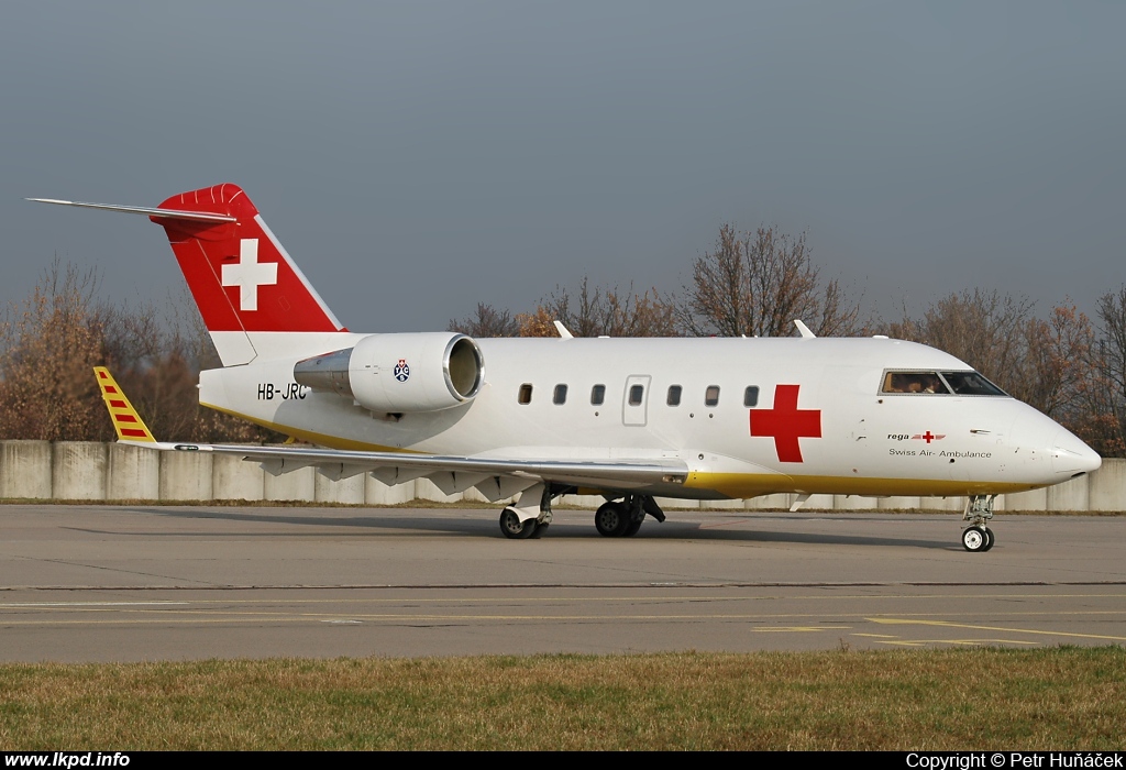 REGA - Swiss Air Ambulance – Canadair CL-600-2B16 Challenger 604  HB-JRC