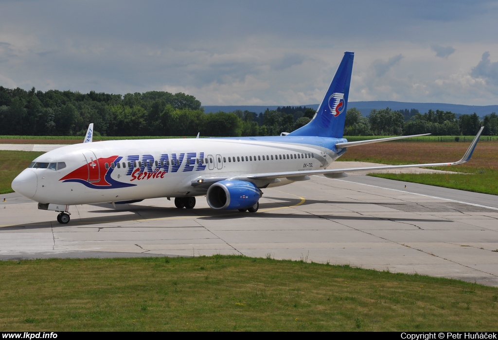 Travel Service – Boeing B737-8AS OK-TSL