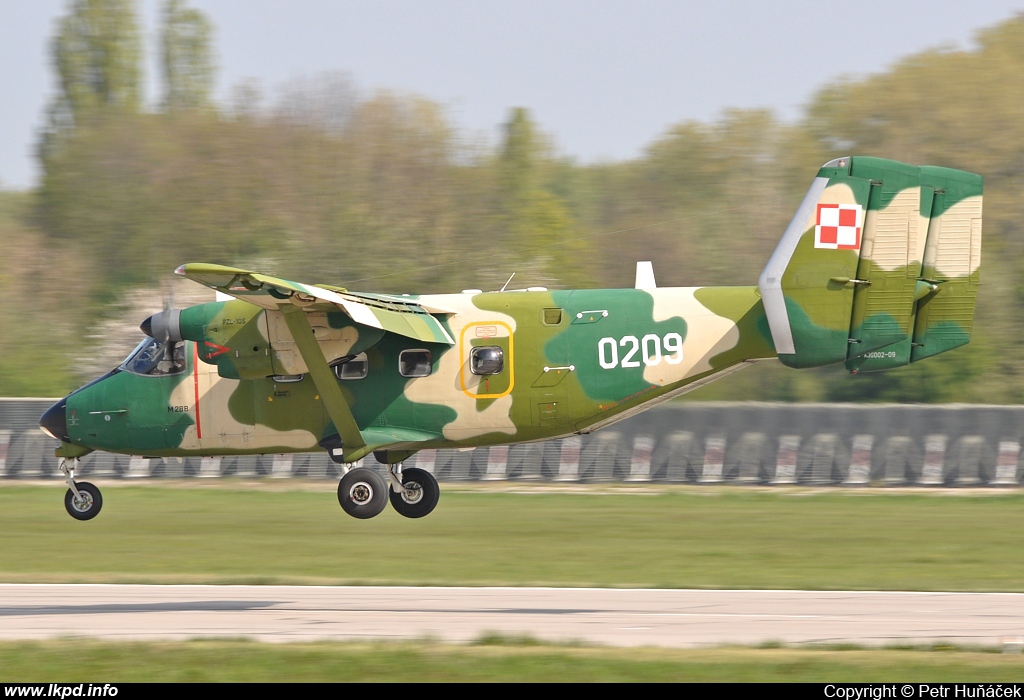 Poland Air Force – PZL - Mielec M-28B1TD Bryza 1TD 0209