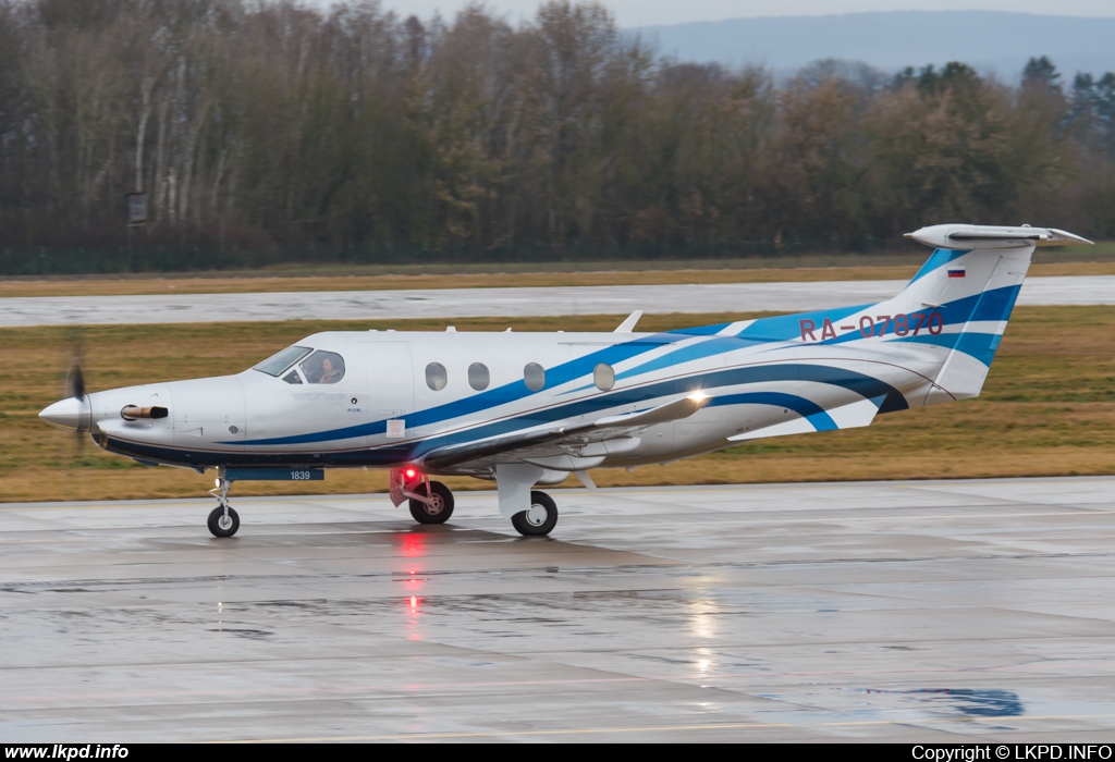 Private/Soukrom – Pilatus PC-12/47E RA-07870